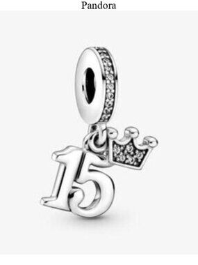 Pandora 15th Birthday Dangle Charm